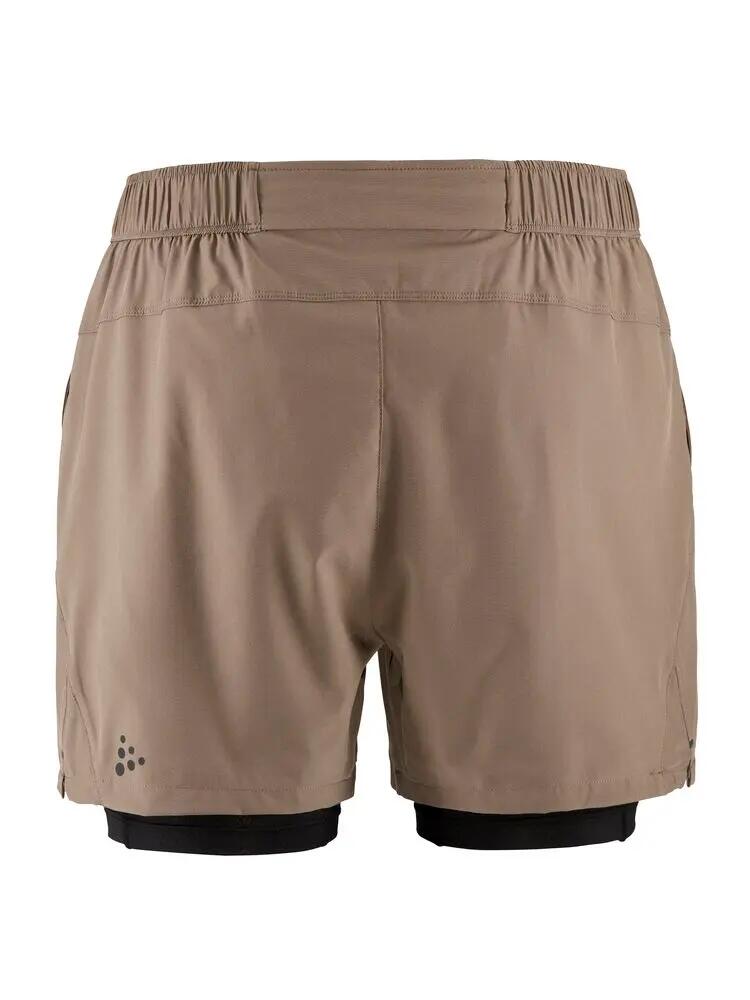 craft ADV Essence 2-in-1 Stretch Shorts M — calções de treino com tight interior 2/7