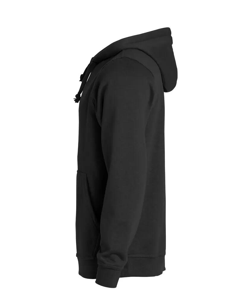 clique Basic Hoody felpa con cappuccio unisex - nero 3/4