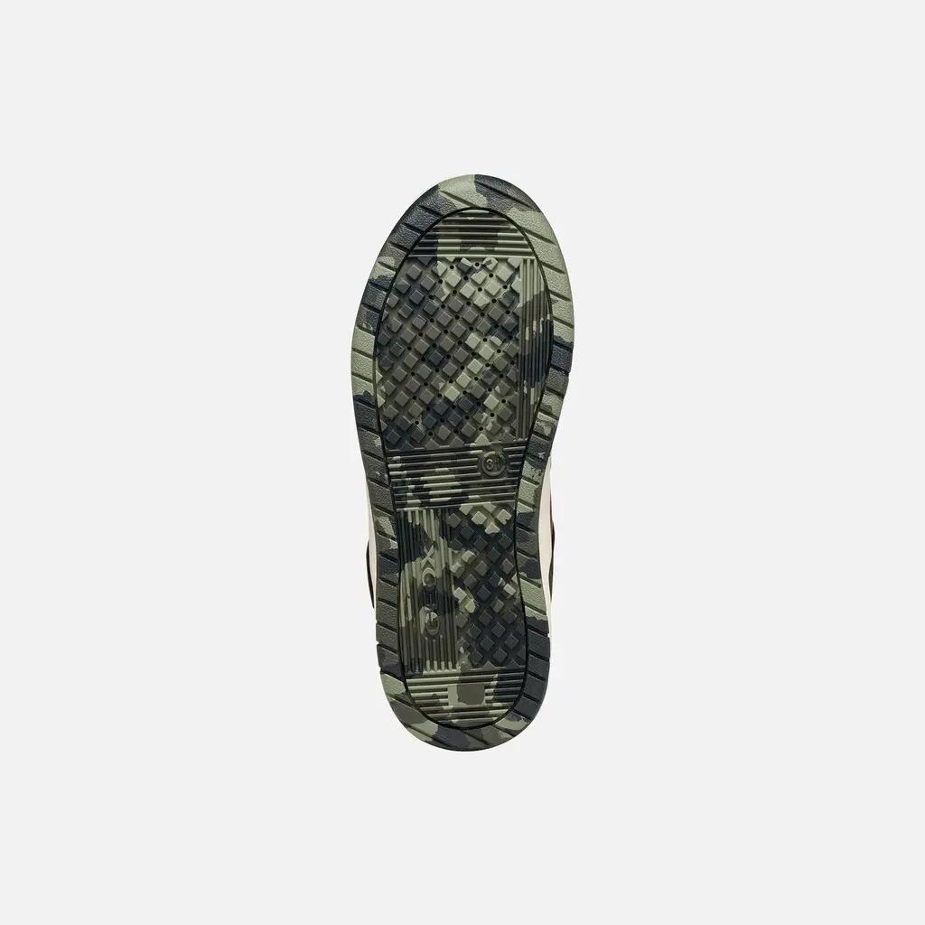 Baskets Garçon J PERTH BOY Noir/Camouflage 7/7