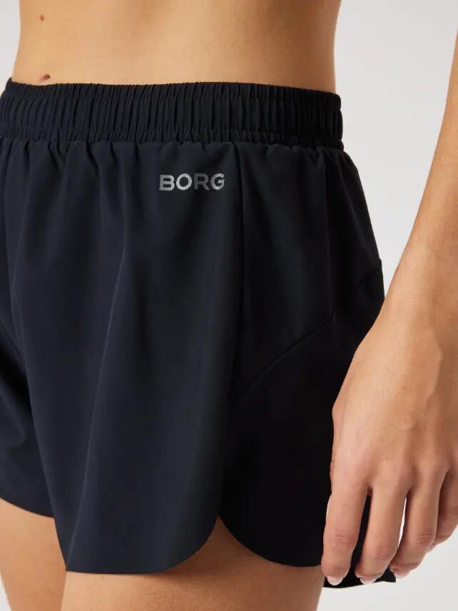 bjorn_borg BORG PERFORMANCE 2 IN 1 SHORTS van gerecycled polyester – BLACK 4/5