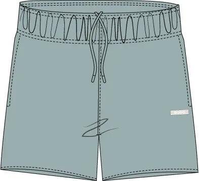 Bjorn_borg studio oversized shorts dames french toast