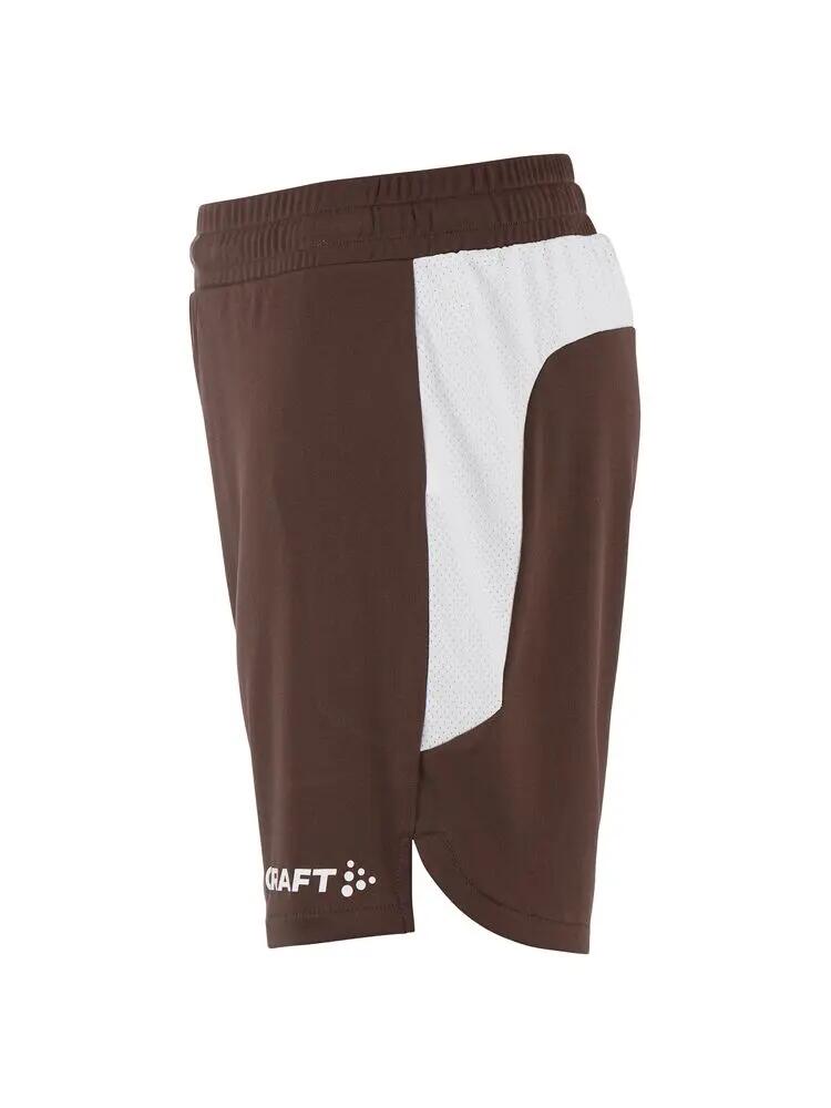 craft Basket 2.0 Shorts Contrast Jr – Pantalón corto de baloncesto ligero en 3/4