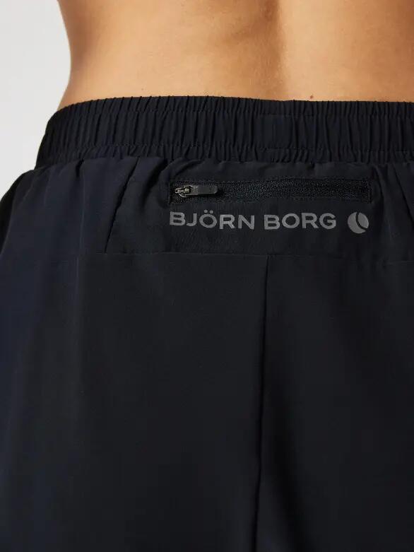 bjorn_borg BORG PERFORMANCE 2 IN 1 SHORTS van gerecycled polyester – BLACK 3/5