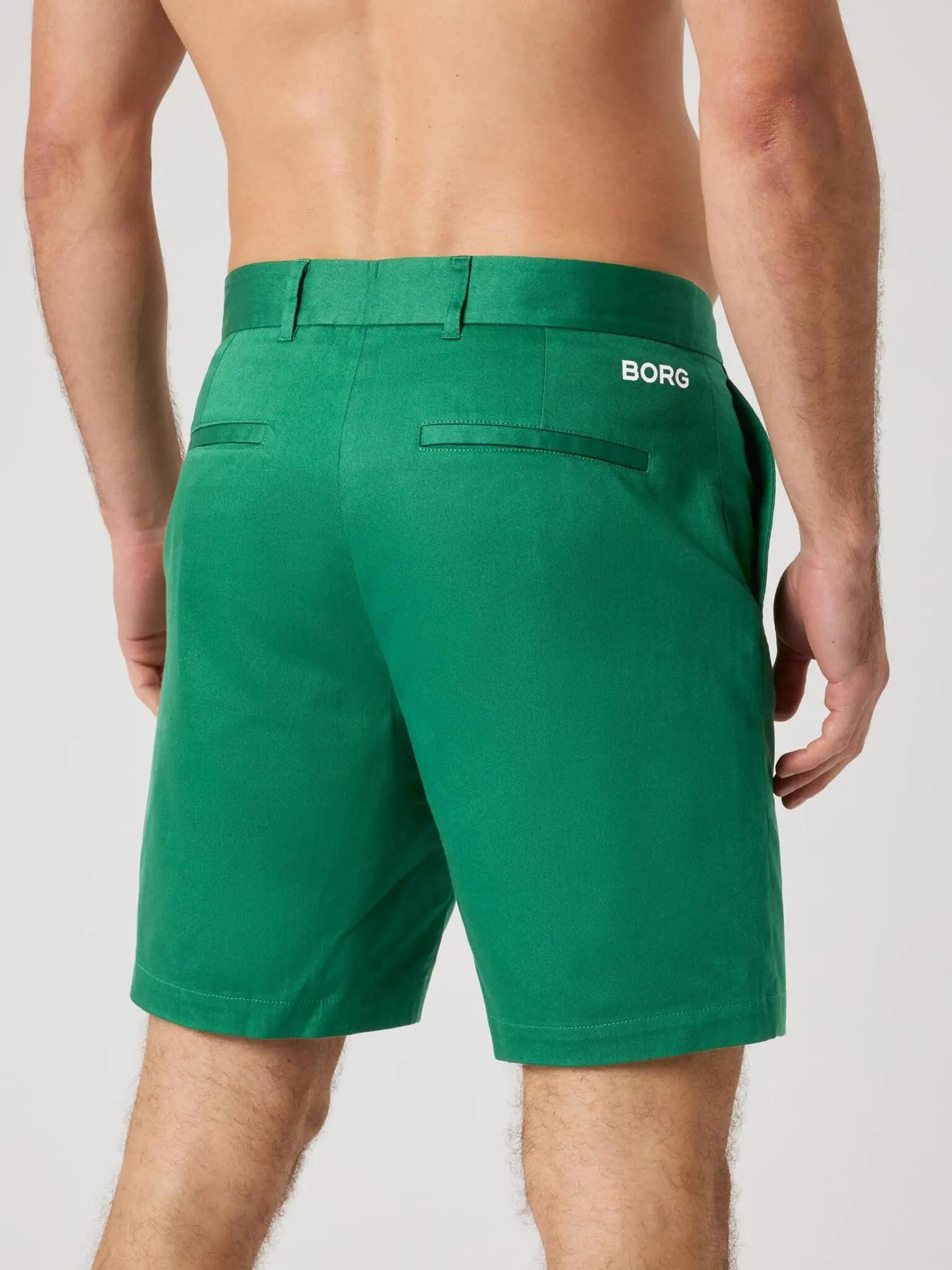 bjorn_borg BORG COURSE CHINOS SHORTS — VERDANT GREEN 2/4