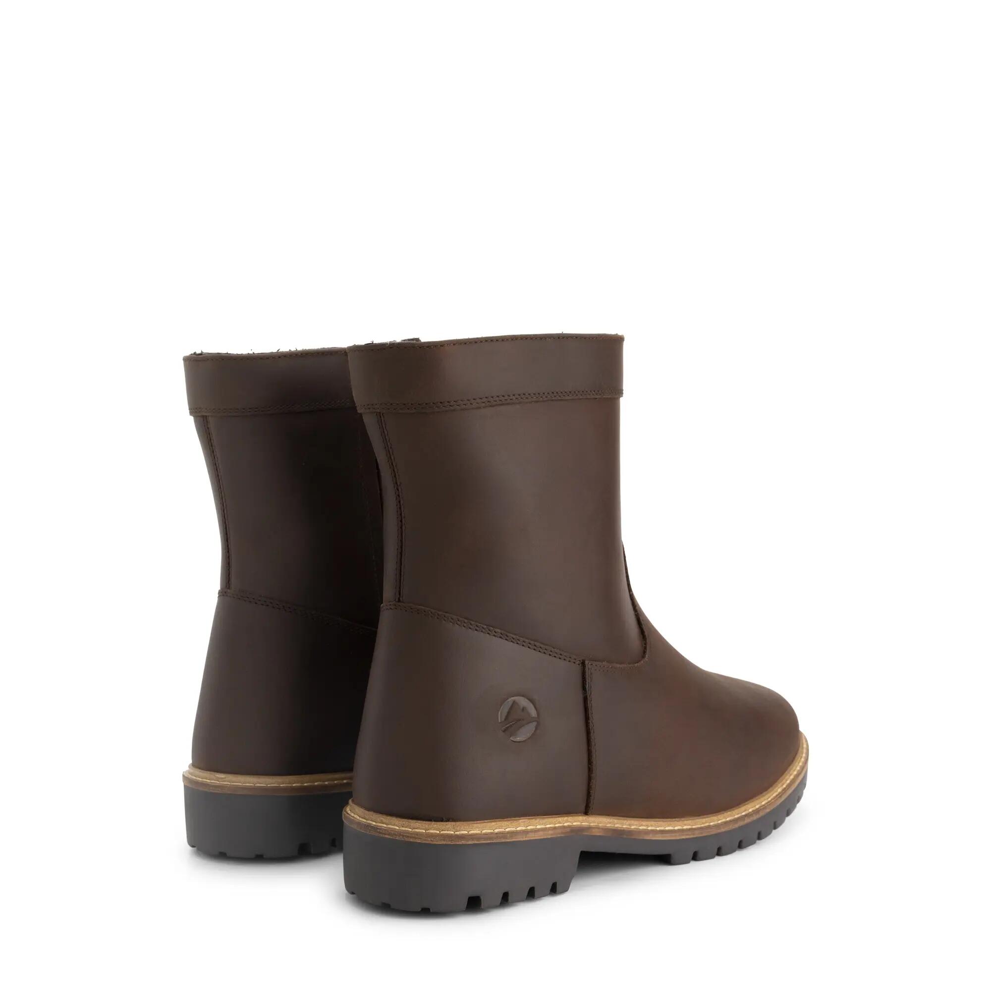 Osterby Homme - Bottes - Doublées de laine - Marron foncé 2/6