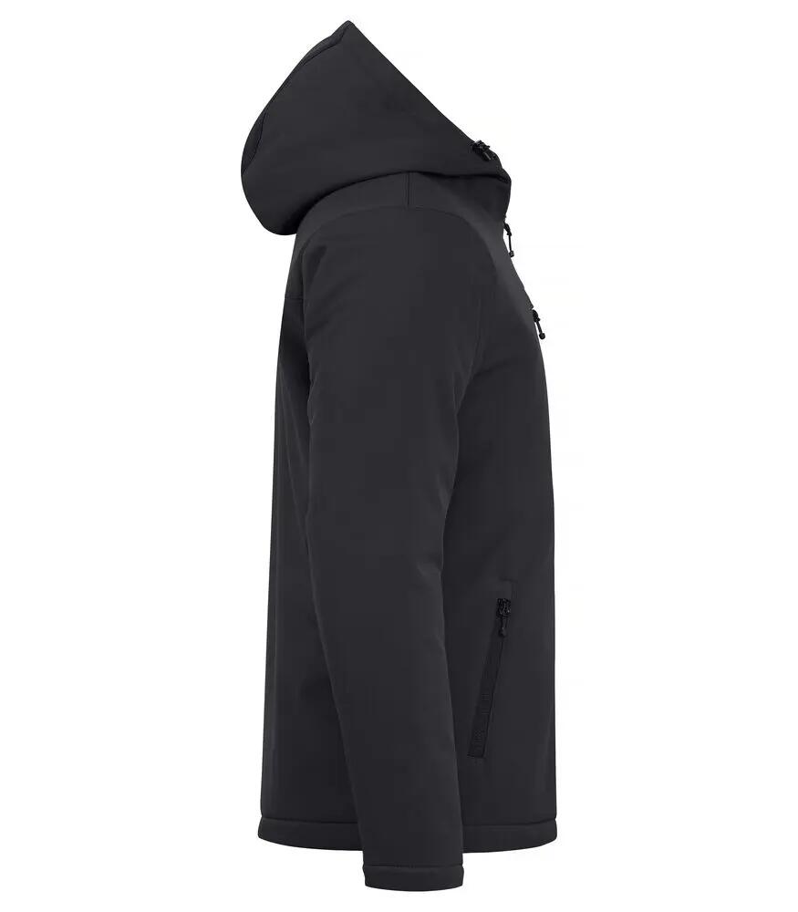 clique Casaco Softshell Acolchoado com Capuz 4/4
