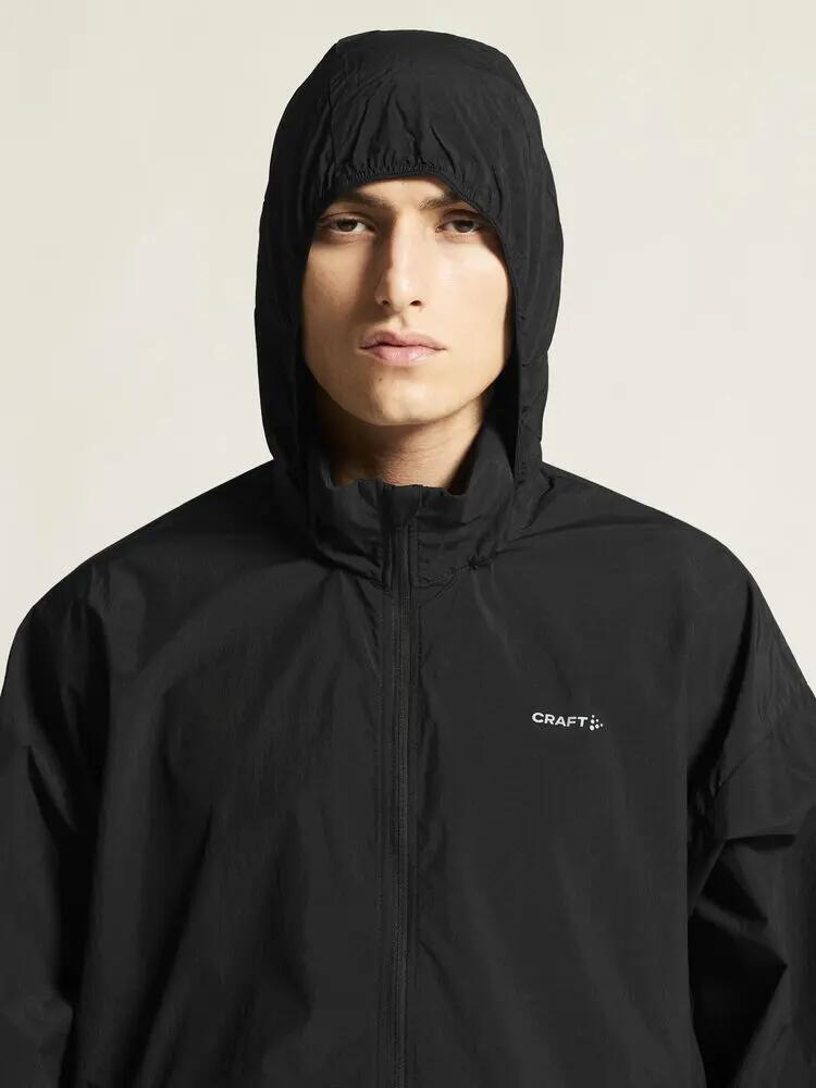 craft Hypervent Oversized Wind Jacket - Zwart 4/7