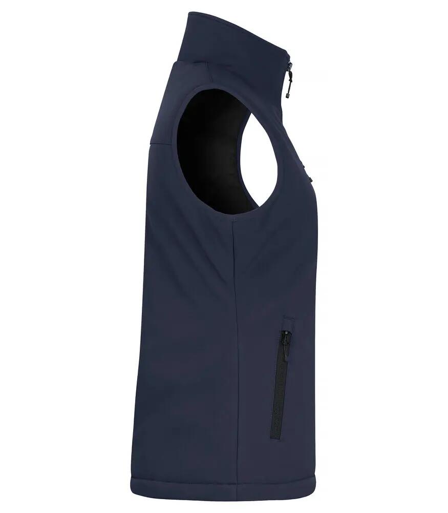 clique Padded Softshell Vest Women - Colete softshell acolchoado Dark Navy 4/4