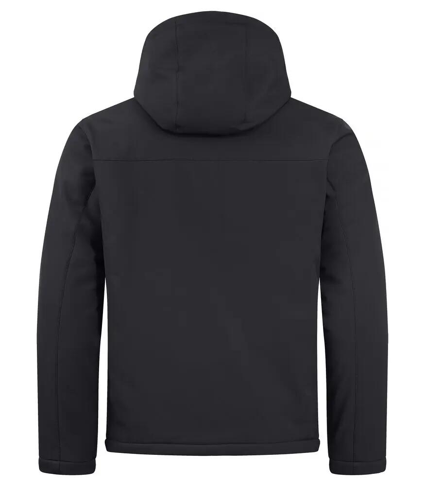 clique Casaco Softshell Acolchoado com Capuz 2/4
