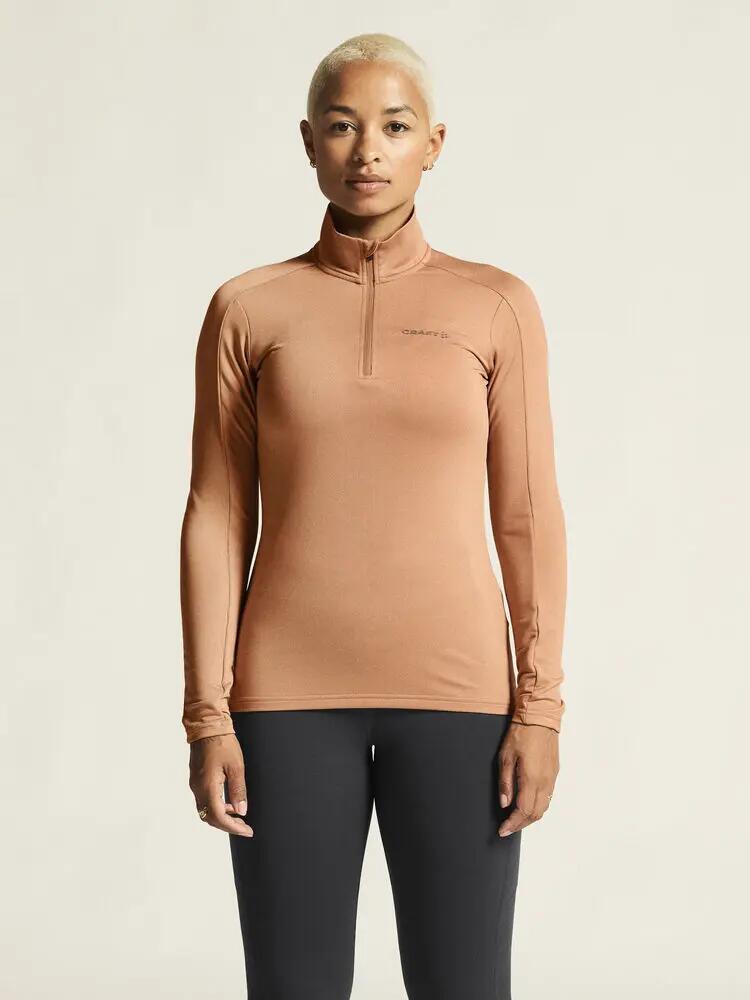 craft Gain Midlayer W – Midlayer meia-zip, tecido muito suave 5/7