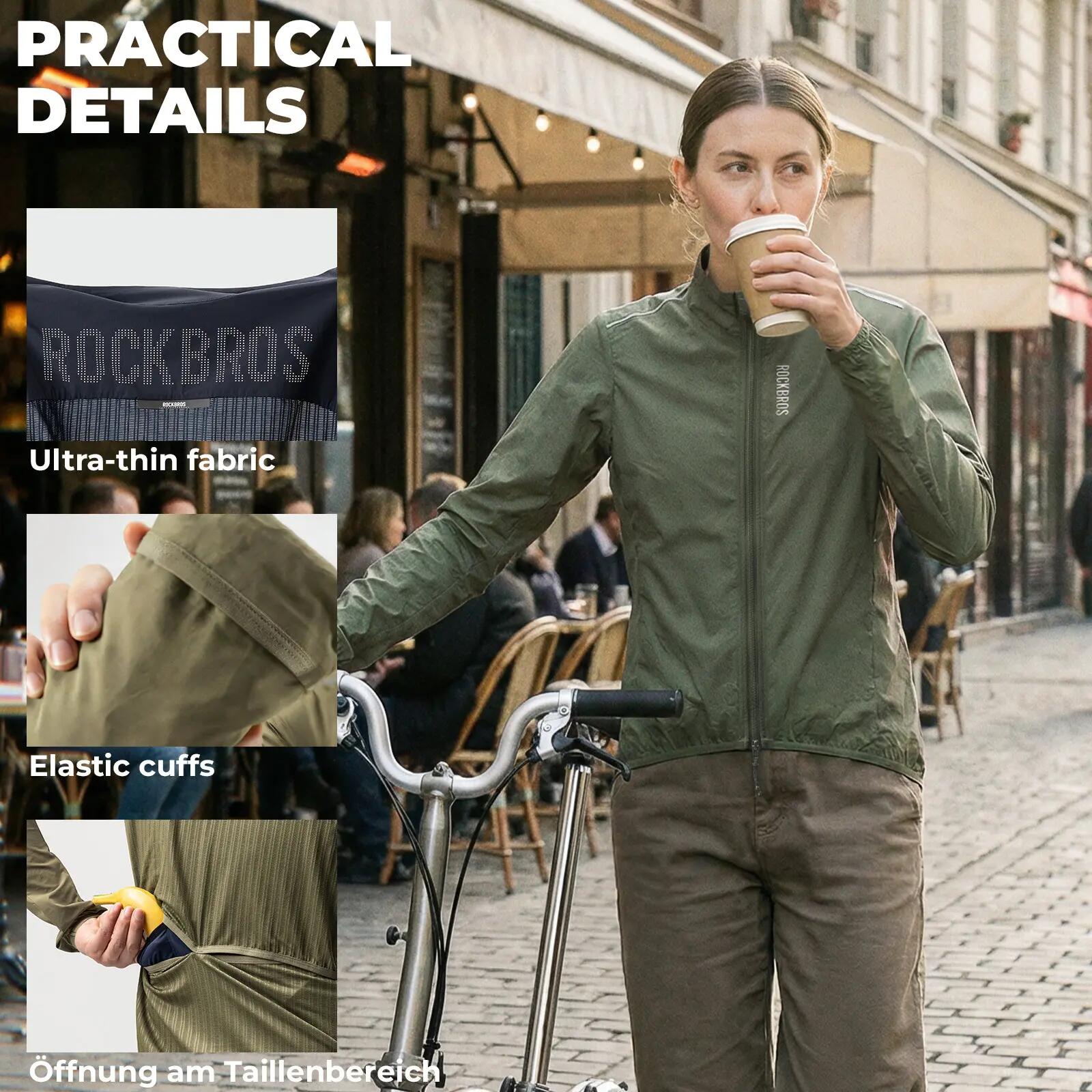 Langarm Windjacke UPF 50+ atmungsaktiv – für Radsport & Outdoor 6/7