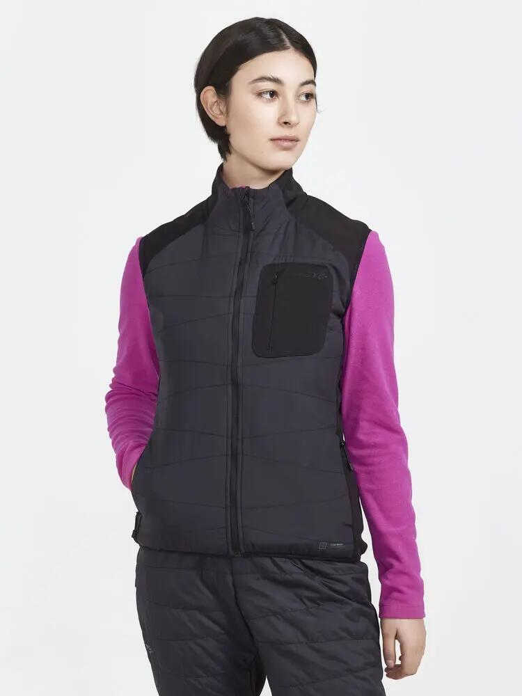 craft Core Nordic Training Insulate Vest W – Isolamento frontal leve, corte 2/6