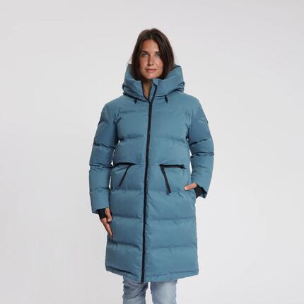 Odda Damen – Daunen-Winterjacke – Wasserdicht – Dunkelbraun