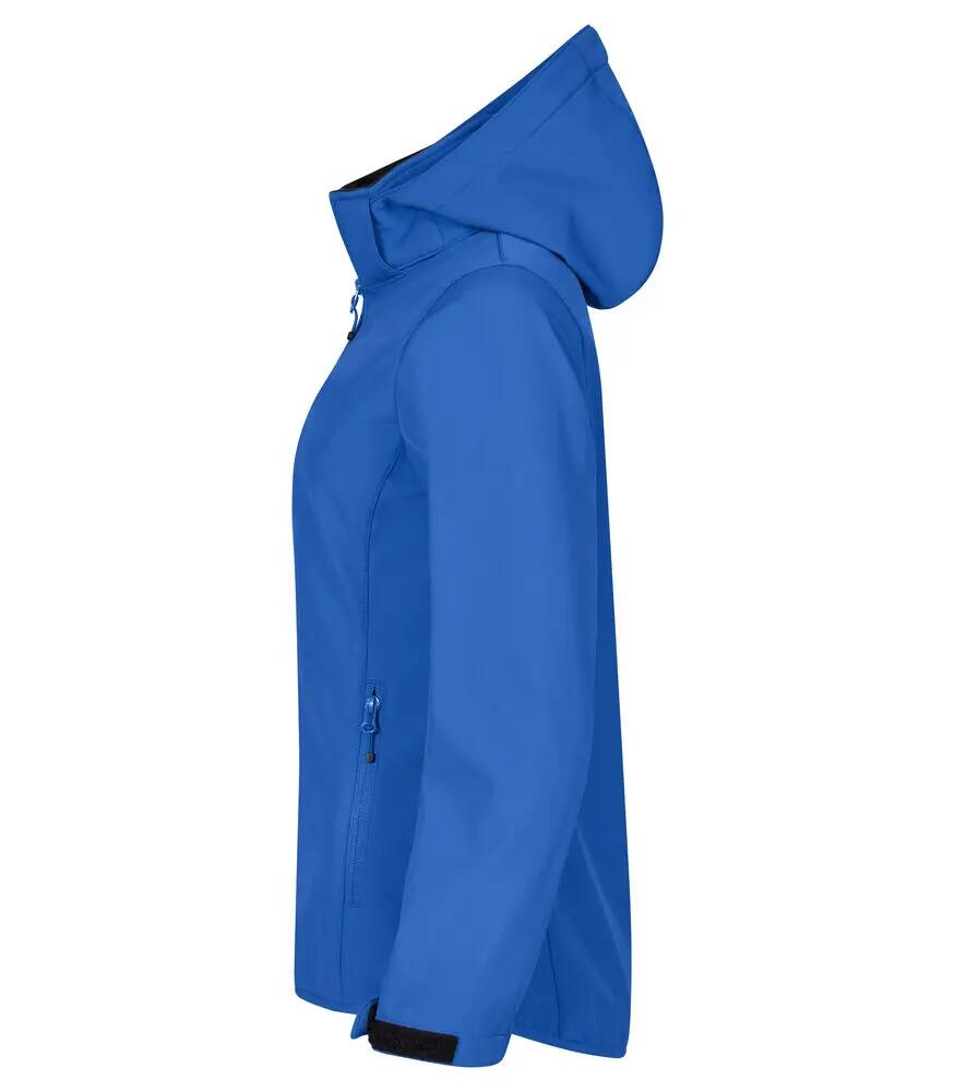 clique Softshell com Capuz Mulher - 3 camadas, reciclado 3/4