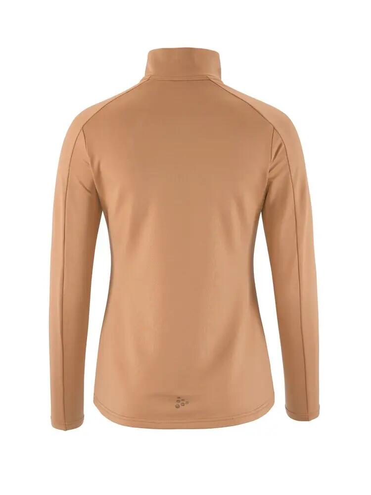 craft Gain Midlayer W – Midlayer meia-zip, tecido muito suave 2/7