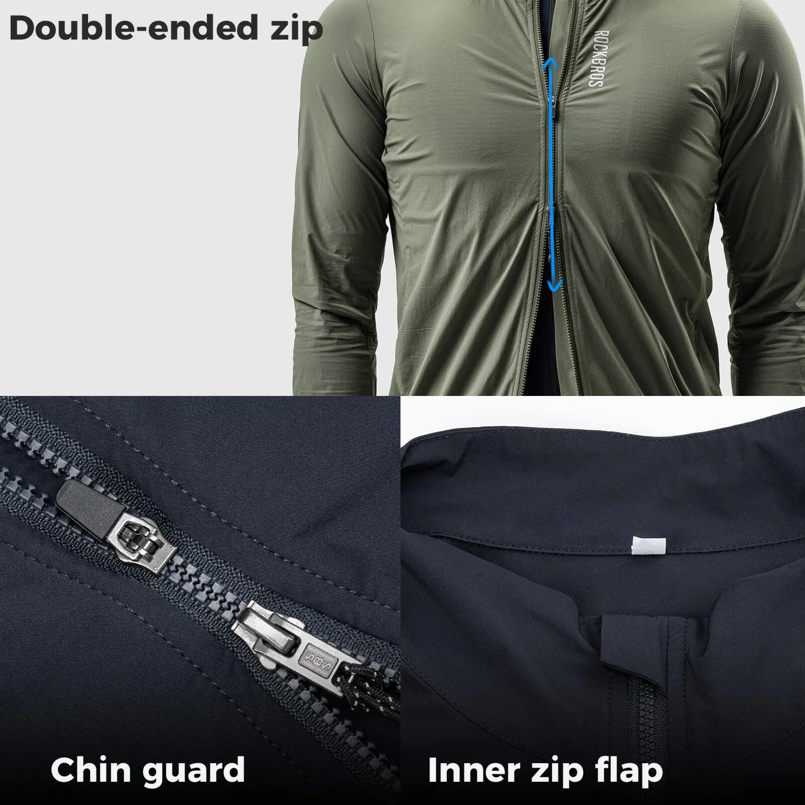 Langarm Windjacke UPF 50+ atmungsaktiv – für Radsport & Outdoor 5/7