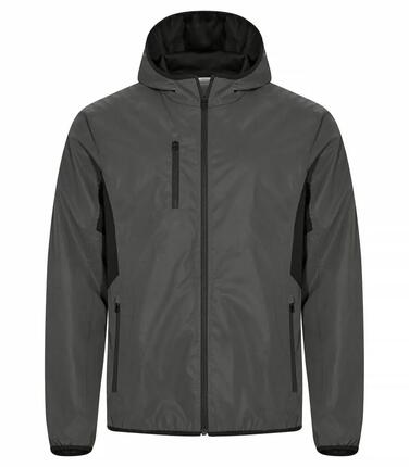 clique Jas Willmar reflecterende windbreaker met capuchon