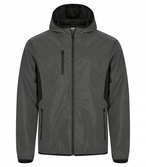clique Jas Willmar reflecterende windbreaker met capuchon