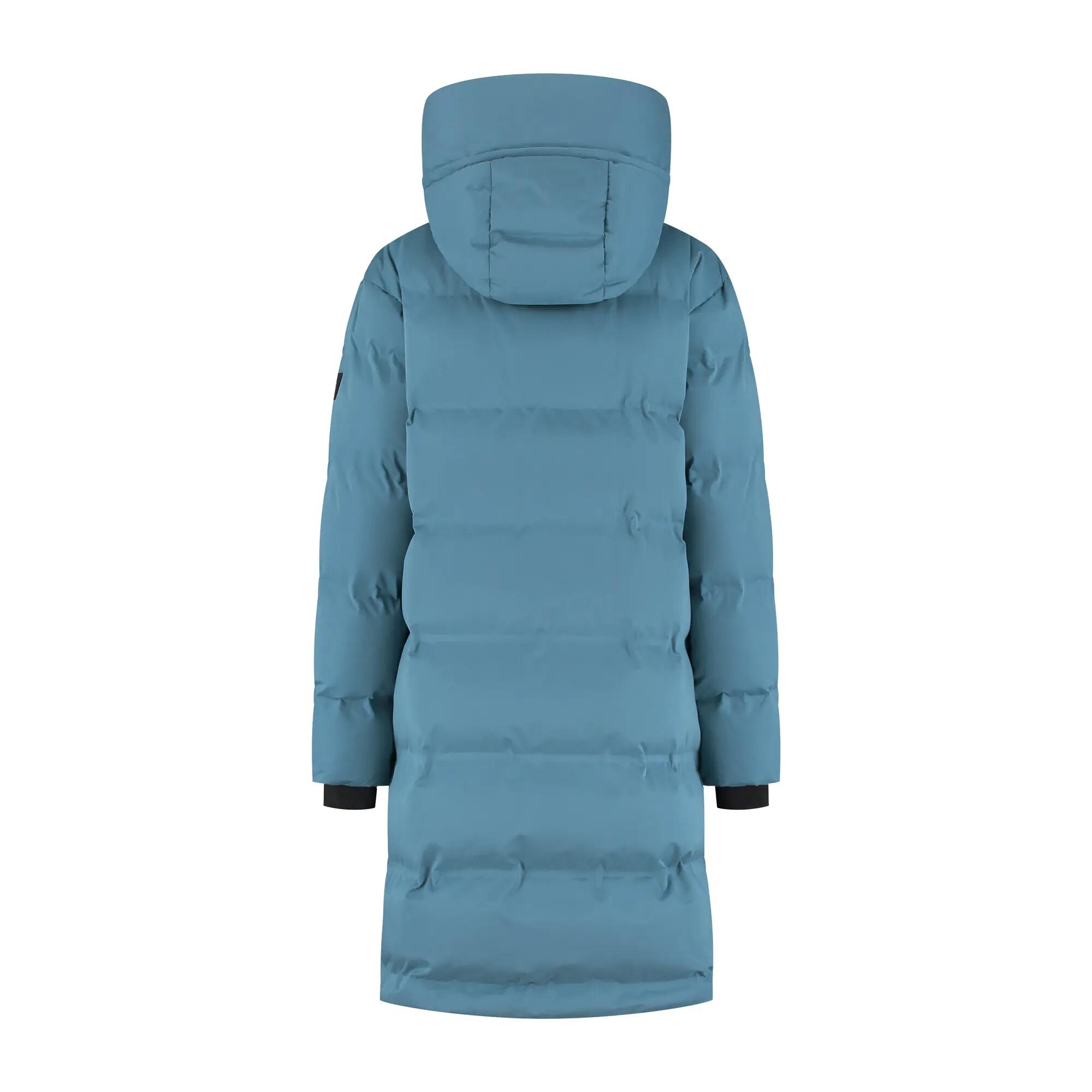 Odda Femme - Doudoune d'hiver - Imperméable - Bleu 6/6