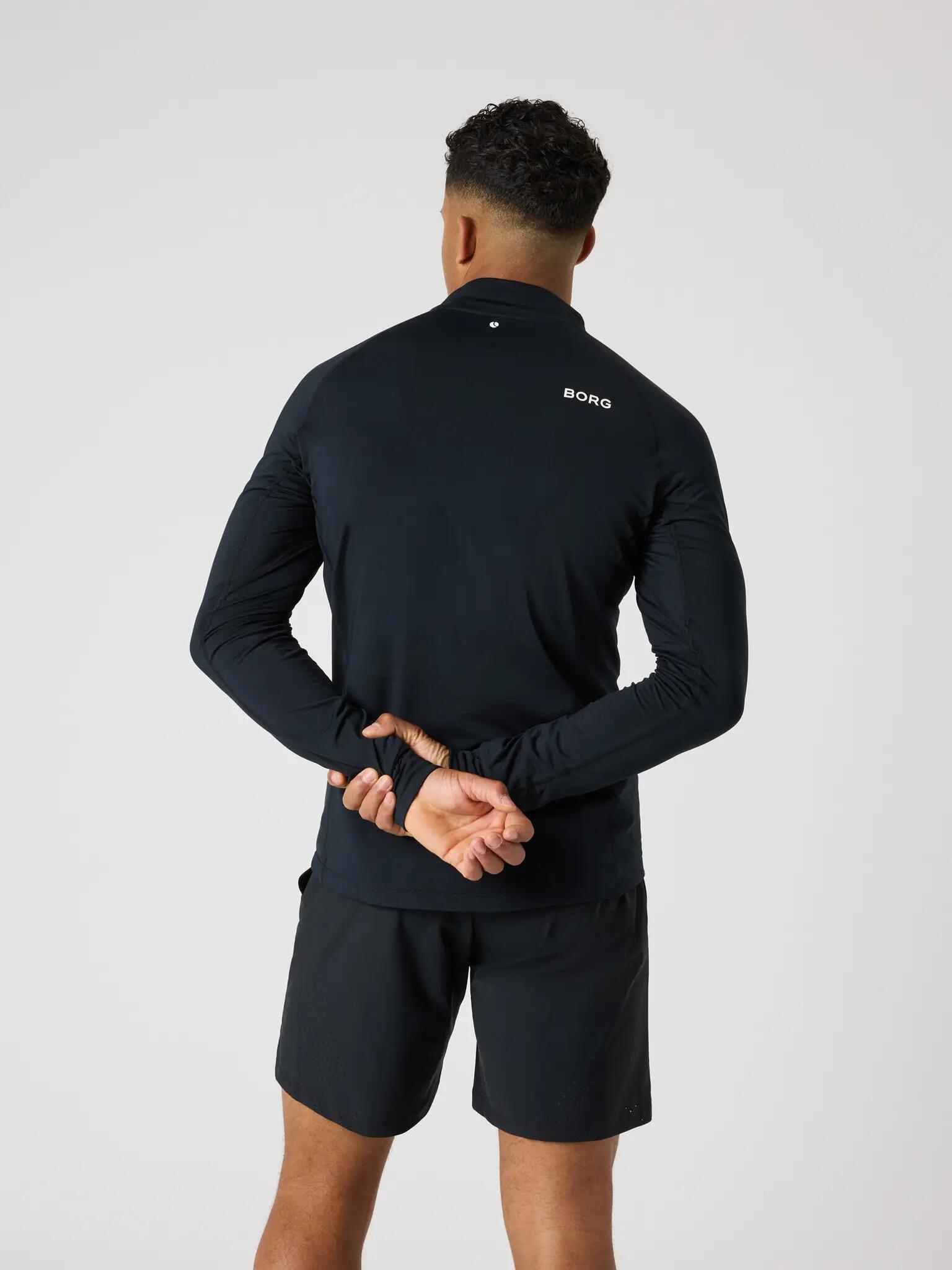 bjorn_borg BORG COURSE MIDLAYER HALF ZIP em poliéster reciclado 2/5