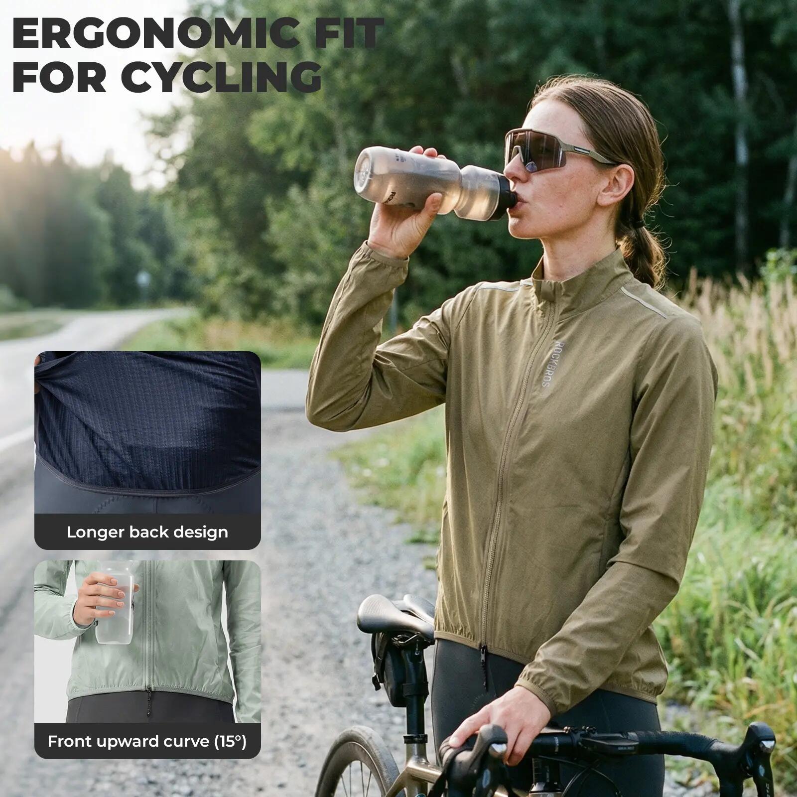 Langarm Windjacke UPF 50+ atmungsaktiv – für Radsport & Outdoor 4/7