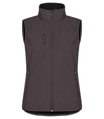 Clique classic softshell vest women - dames softshell bodywarmer 3-laags