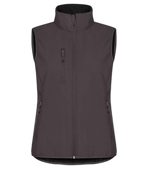 clique Classic Softshell Vest Women – 3-laags softshell van gerecycled polyester