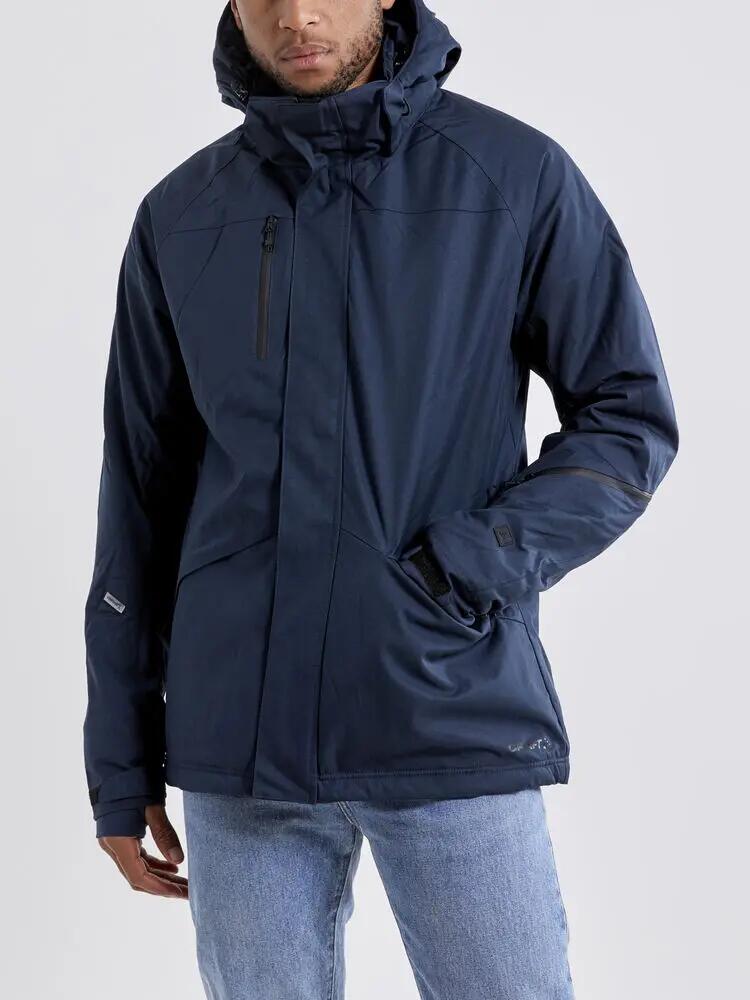 craft Mountain Padded Jacket M – Gewatteerde jas met afneembare capuchon 3/7