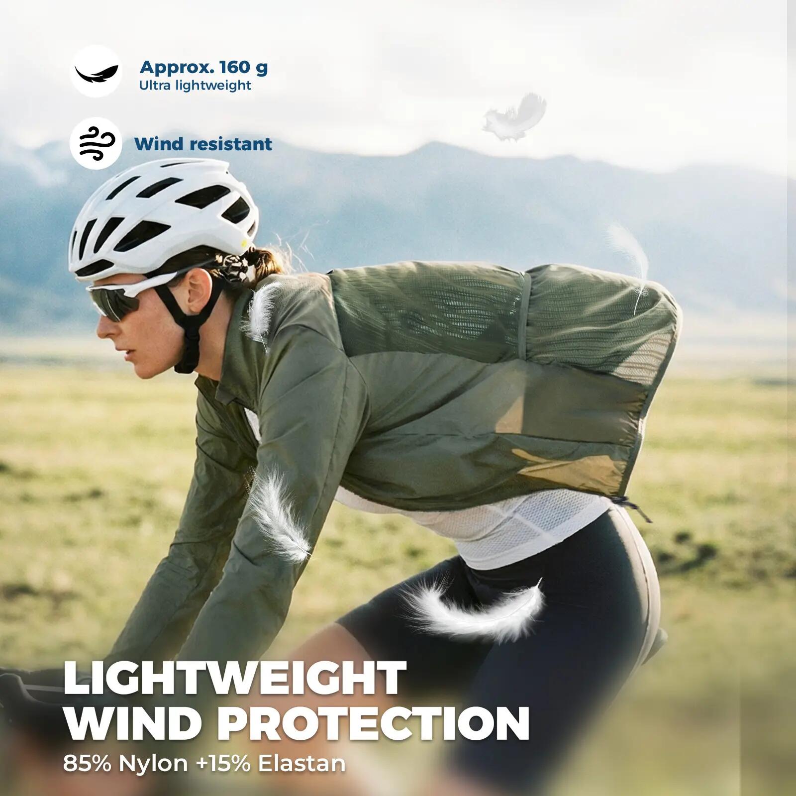 Langarm Windjacke UPF 50+ atmungsaktiv – für Radsport & Outdoor 3/7