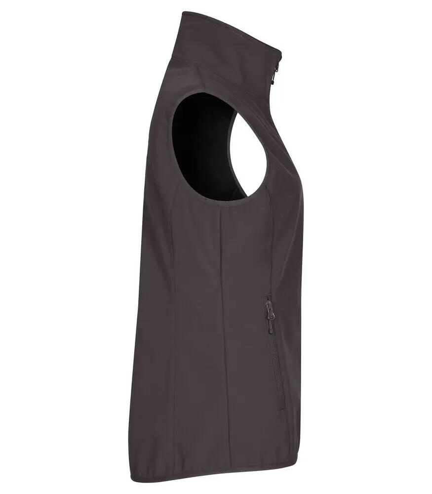 clique Classic Softshell Vest Women – colete softshell 3 camadas reciclado 4/4