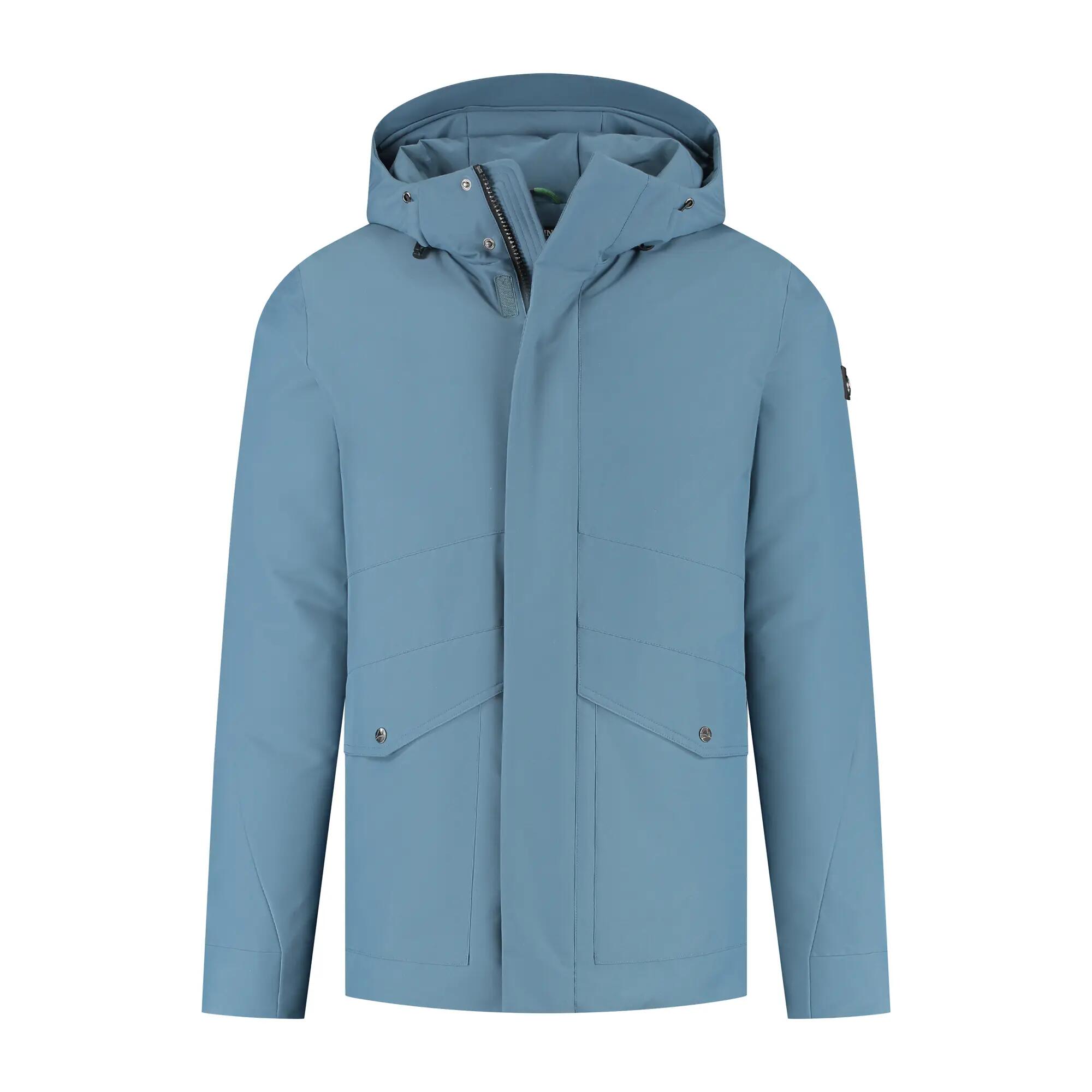 Sune Homme - Veste d'hiver Hardshell - Imperméable - Bleu 5/7