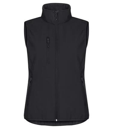 clique Classic Softshell Vest Women – damska kamizelka 3-warstwowa z recyclingu