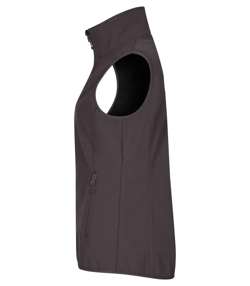 clique Classic Softshell Vest Women – colete softshell 3 camadas reciclado 3/4