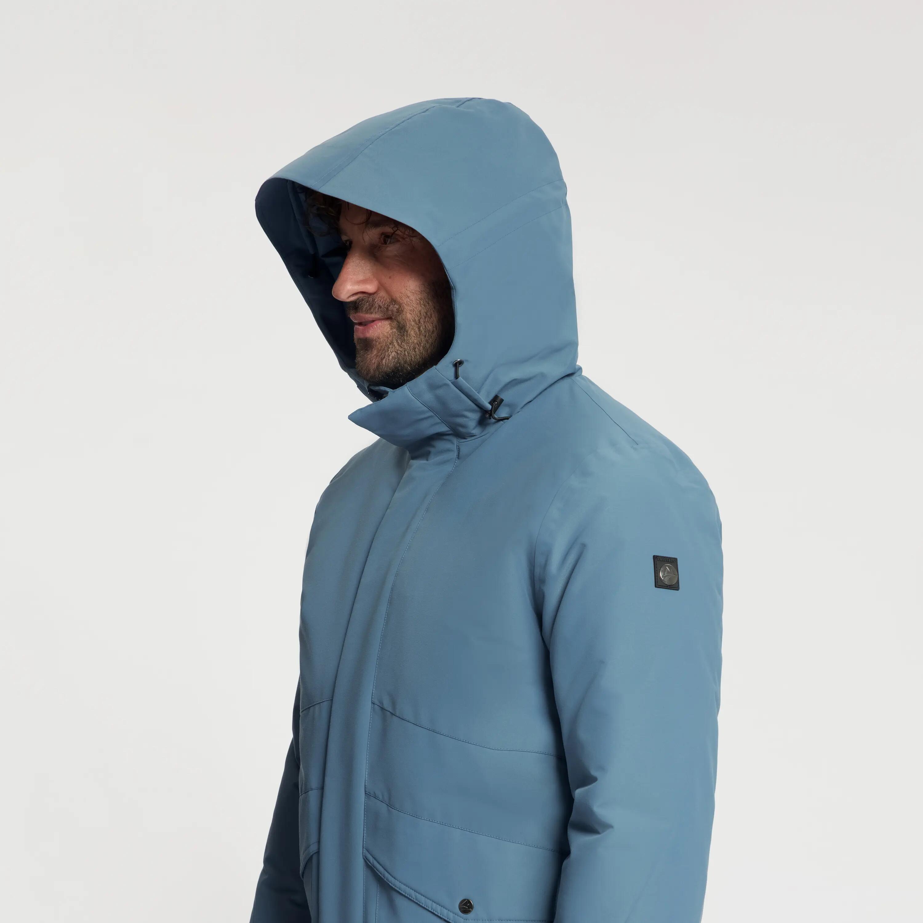 Sune Homme - Veste d'hiver Hardshell - Imperméable - Bleu 4/7