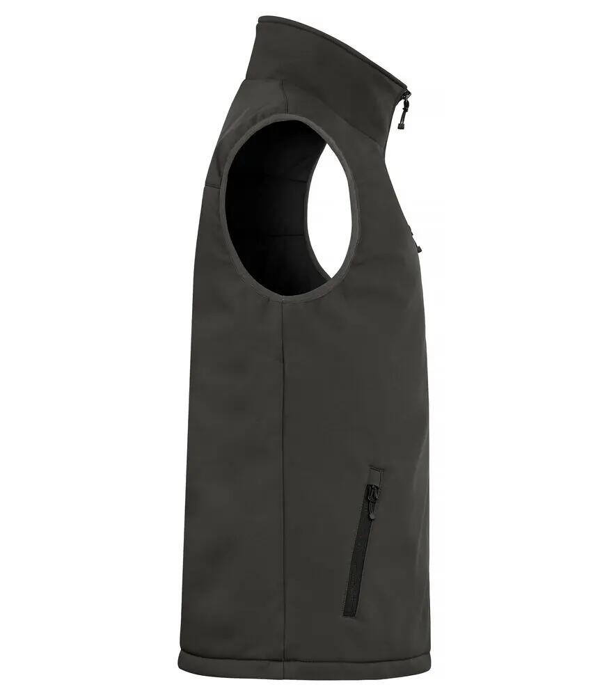 clique Padded Softshell Vest — Gilet imbottito softshell Dark Grey 4/4