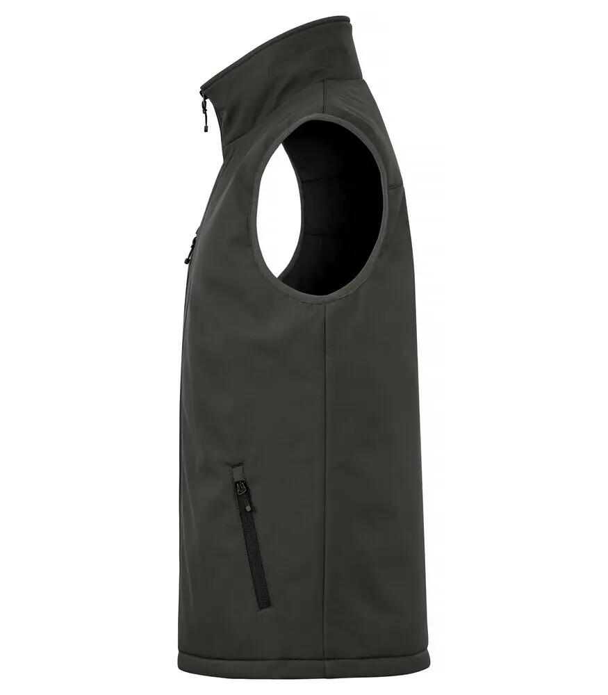 clique Padded Softshell Vest — Gilet imbottito softshell Dark Grey 3/4