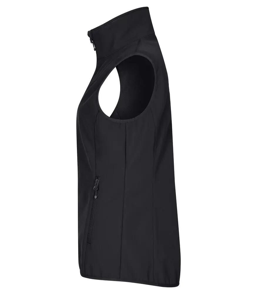 clique Classic Softshell Vest Women - Softshell 3 camadas reciclado 3/4