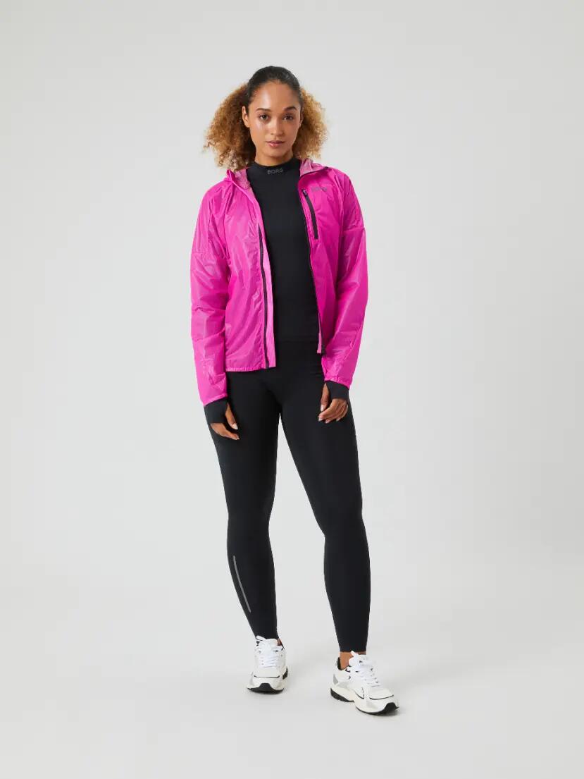 bjorn_borg BORG PERFORMANCE JACKET casaco performance mulher PINK GLO 3/5