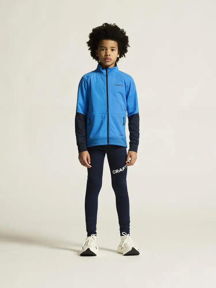 craft Core Warm Jacket Jr – Casaco júnior quente, corta‑vento e impermeável 3/7