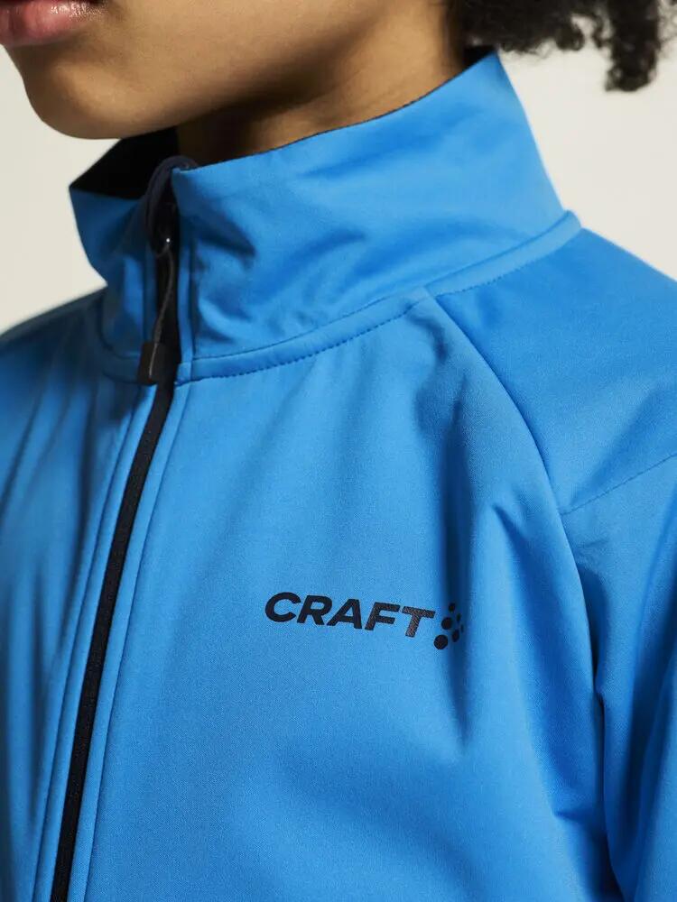 craft Core Warm Jacket Jr – Casaco júnior quente, corta‑vento e impermeável 2/7