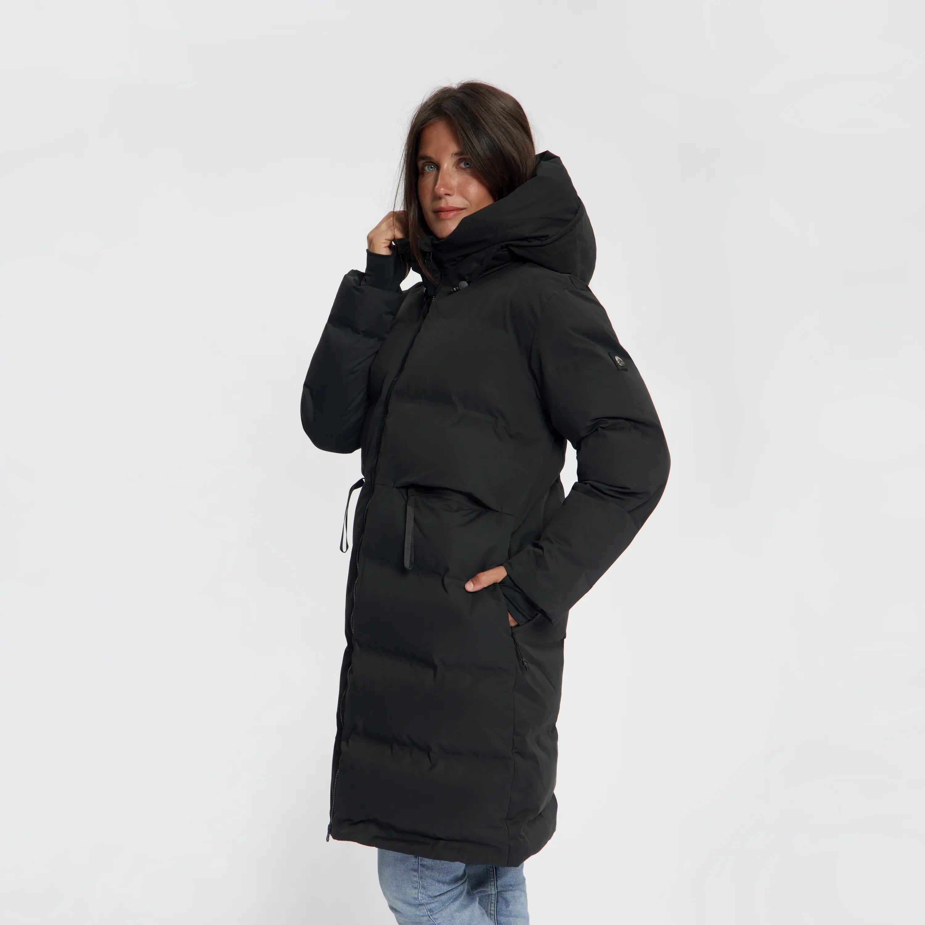 Odda Femme - Doudoune d'hiver - Imperméable - Noir 2/5
