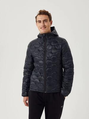 Bjorn_borg borg down liner jacket — zwarte gewatteerde jas