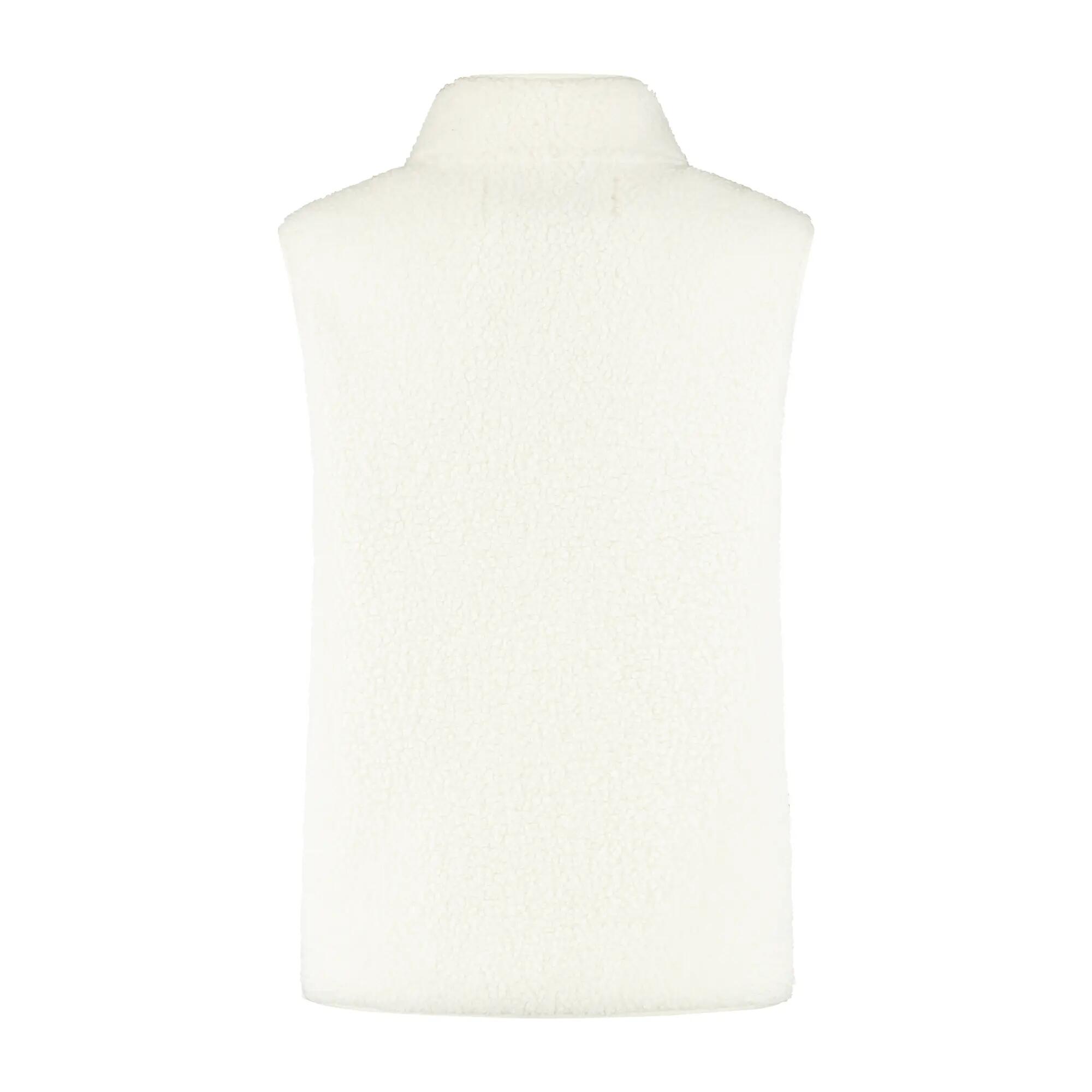 Maya Femme - Gilet d'extérieur - Teddy - Blanc cassé 5/6