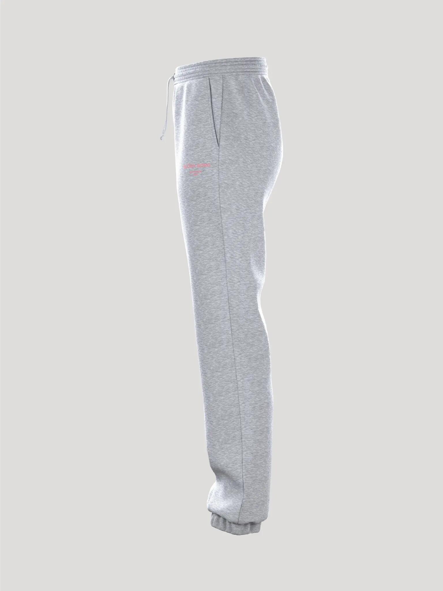 bjorn_borg BORG ESSENTIAL 1 PANTS pour WOMEN - LIGHT GREY MELANGE 4/4