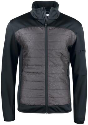 Clique jas custer licht gewatteerd met reflecterende print