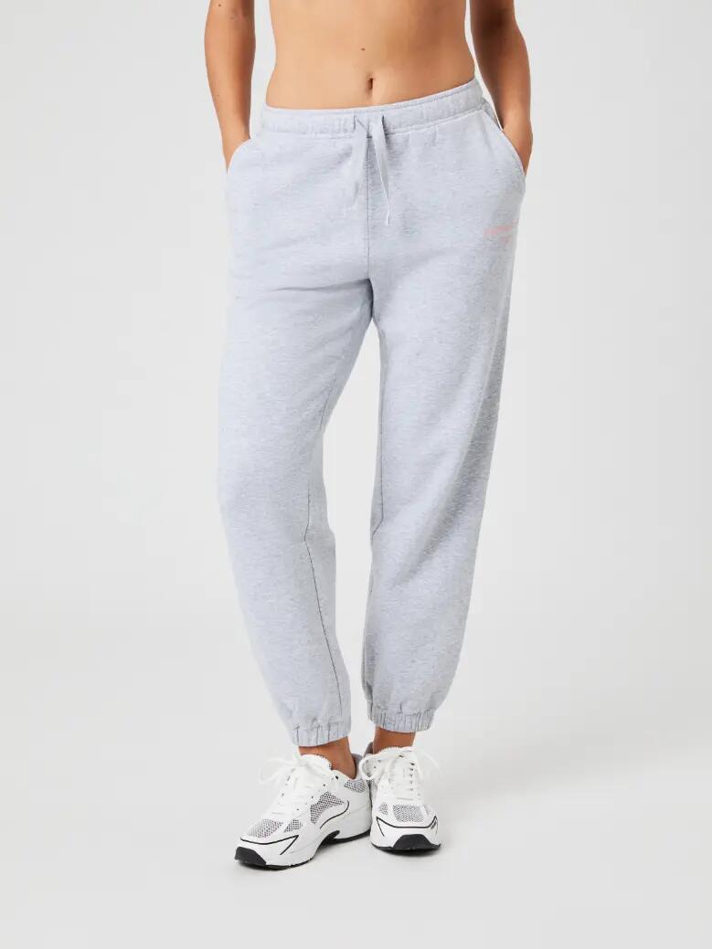 bjorn_borg BORG ESSENTIAL 1 PANTS pour WOMEN - LIGHT GREY MELANGE 3/4