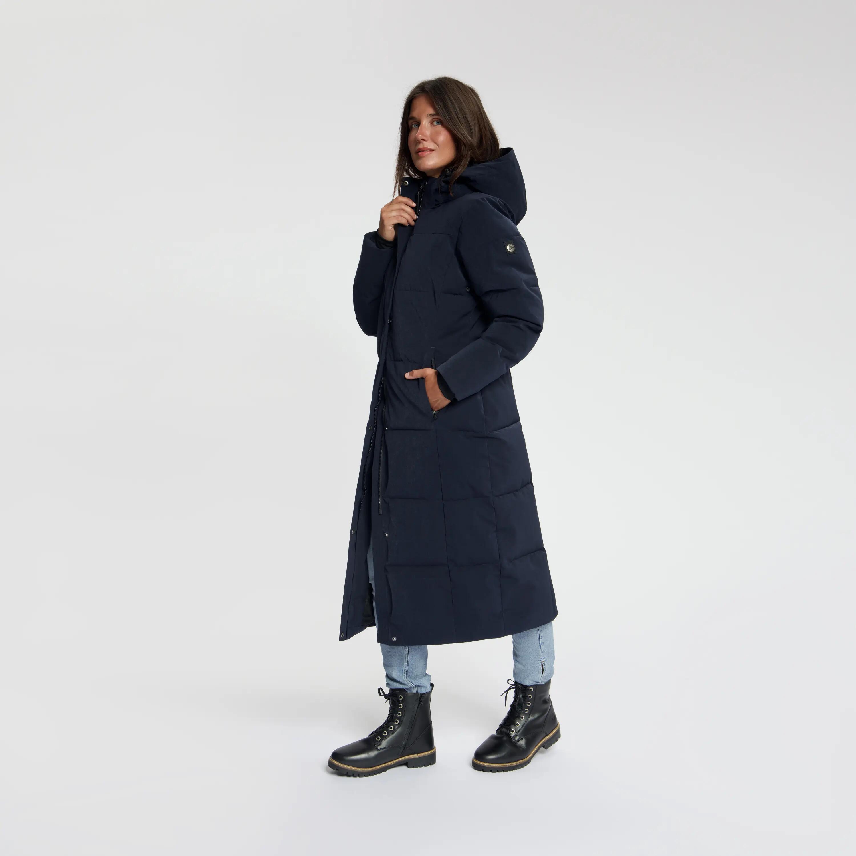 Andels Dames - Puffer winterjas - Waterdicht - Navy 2/5