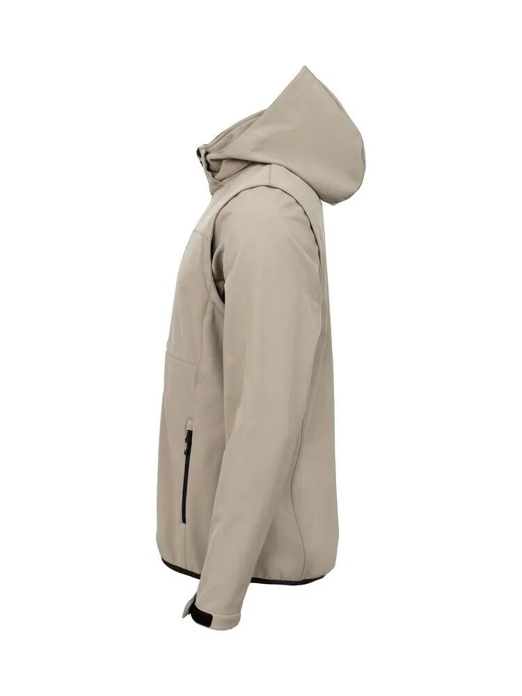 clique Classic Softshell 2 em 1 Casaco - Sand 5/6