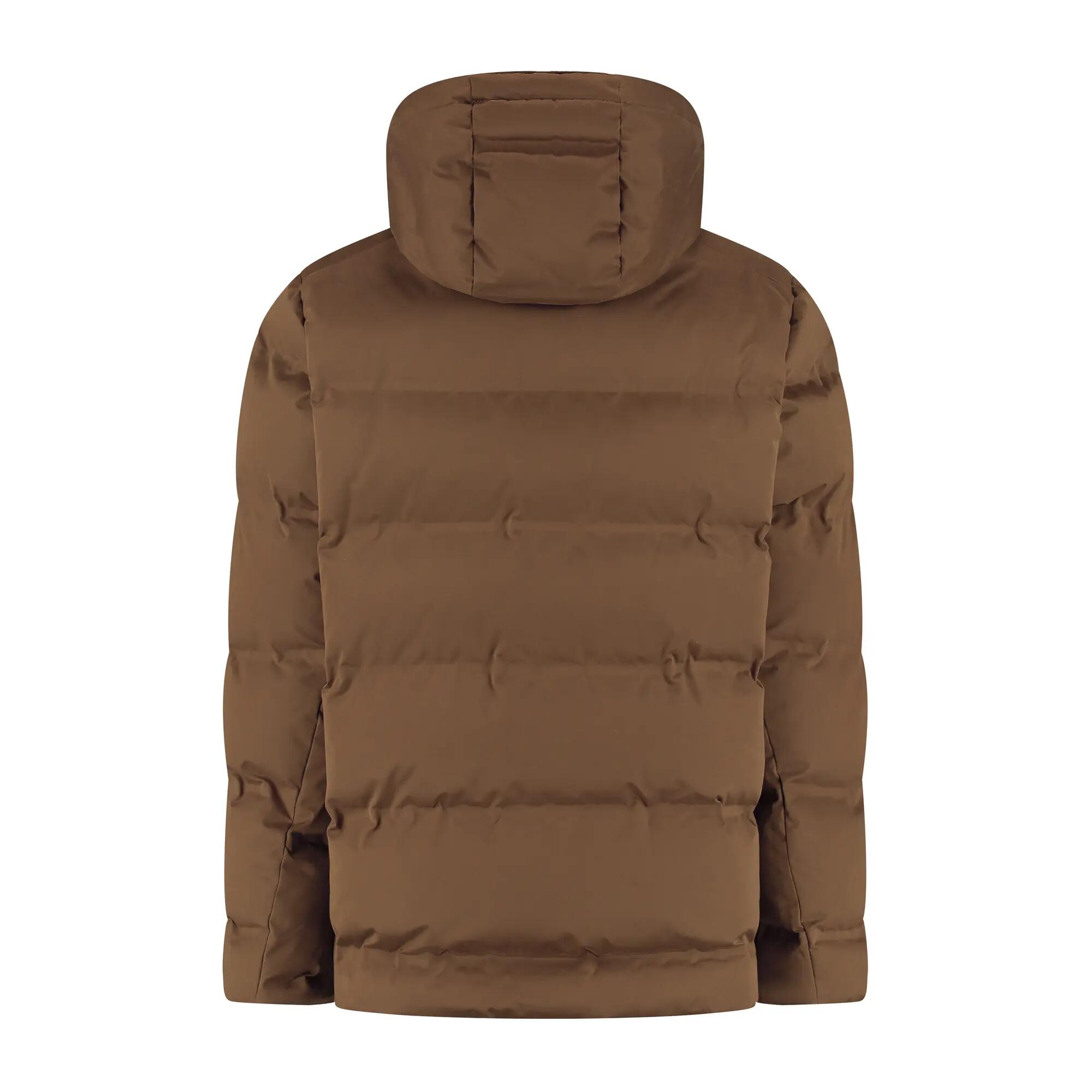 Andreas Heren - Puffer winterjas - Waterdicht - Donkerbruin 5/5