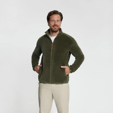 Helmer Herren – Outdoor-Weste – Fleece – Sand
